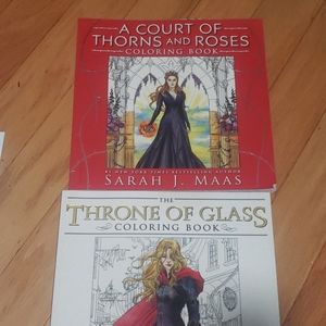 Sarah j mass coloring books